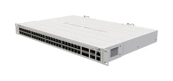 Комутатор MikroTik CRS354-48G-4S+2Q+RM 48-gigabit порта 4-SFP+ порта (v)