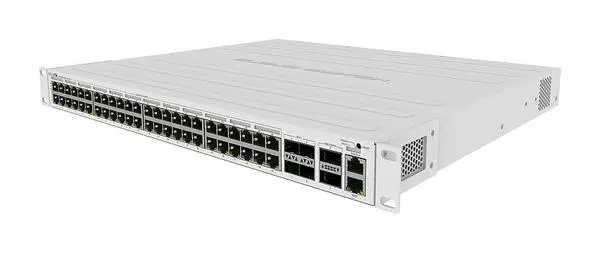 48-портов Gigabit облачен рутер MikroTik CRS354-48P-4S+2Q+RM (v)