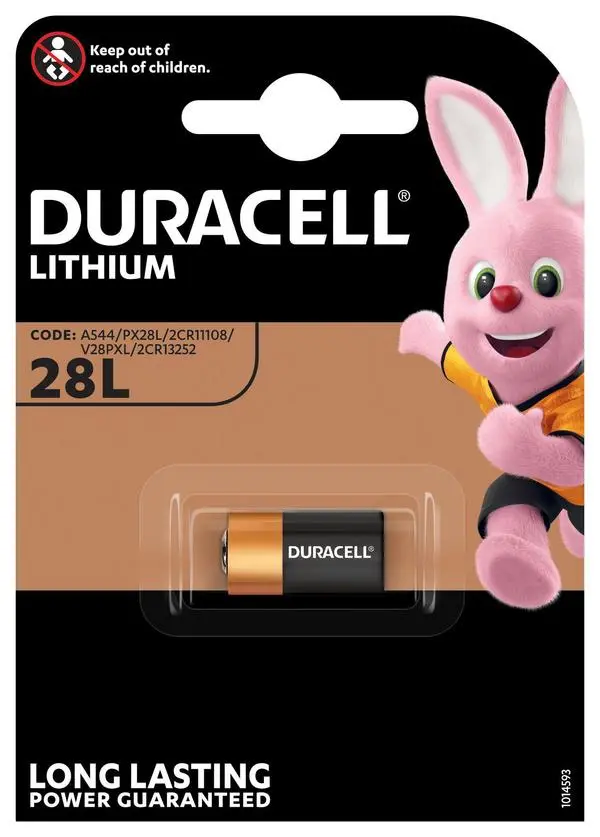 Литиева фото батерия PX28L/ 4LR44 -1бр.  6V DURACELL - DUR-BL-PX28L