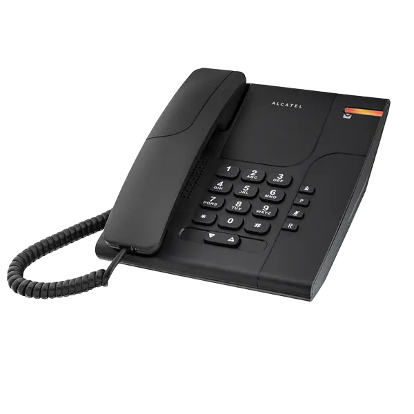 Стационарен телефон Alcatel Temporis 180 - черен - 1010121