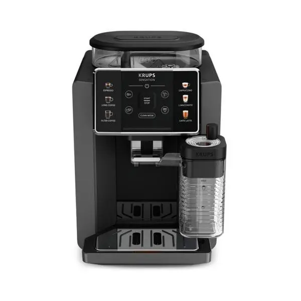 Кафеавтомат Krups EA912HF0, 1450W, 15 bar, 1.7l вместимост на резервоара за вода, Thermoblock система, черна