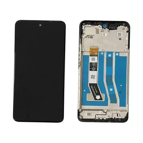 Motorola MOTO G54 LCD with touch and frame Black Original