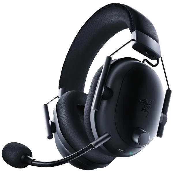 BlackShark V2 Pro (2023) - Black, Wireless Gaming Headset, Razer TriForce Titanium Driver 50 mm - RZ04-04530100-R3M1