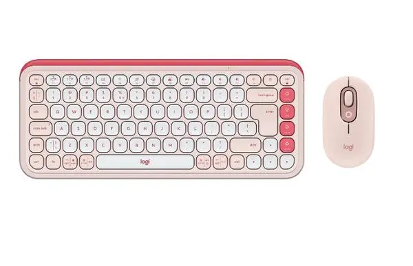 Logitech Pop Icon Combo - Rose - US INT'L - BT - N/A - INTNL-973 - 920-013142