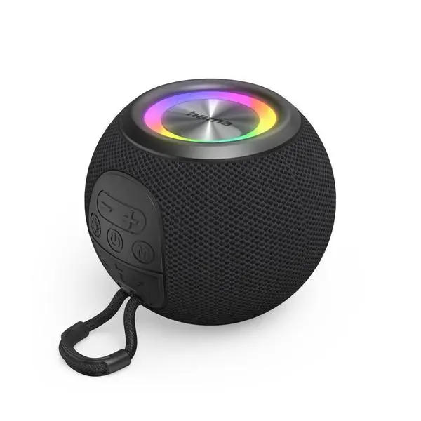 HAMA Блутут колонка "Ball Shape Speaker", 5 светлинни режима, 5W - HAMA-188237