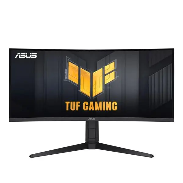 Монитор Asus VG34VQEL1A, 34" (86.36 cm), VA панел, 100Hz, UWQHD, 1ms, 100 000 000:1, 300cd/m2, DisplayPort, HDMI,  90LM06F0-B01E70