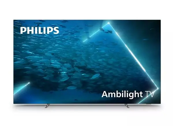 Philips  55" UHD 4K OLED 3840x2160, DVB-T/T2/T2-HD/C/S/S2, Ambilight 3, HDR10+, Android 11, Dolby Vision - 55OLED707/12