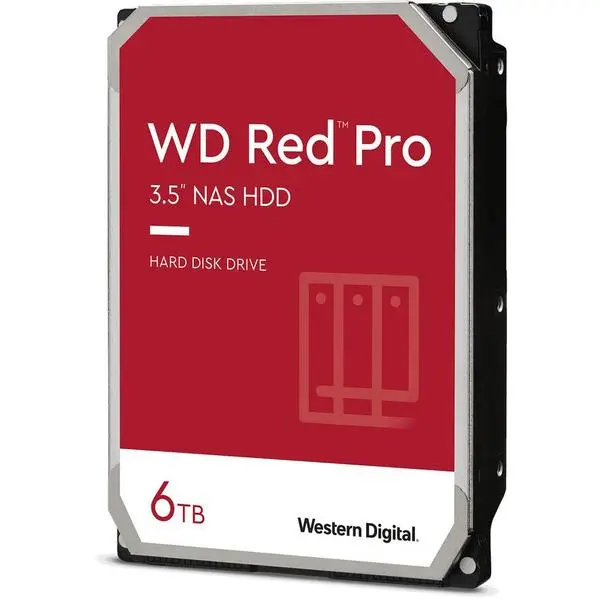 WD Red Pro 8,9cm (3,5") 6TB SATA3 7200 256MB WD6003FFBX вътрешен -  (A)   - WD6003FFBX (8 дни доставкa)