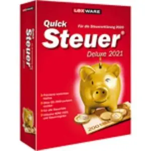 Lexware QuickSteuer Deluxe 2021 - 1 Device, ESD-Download ESD -  (К)  - 06815-2012 (8 дни доставкa)