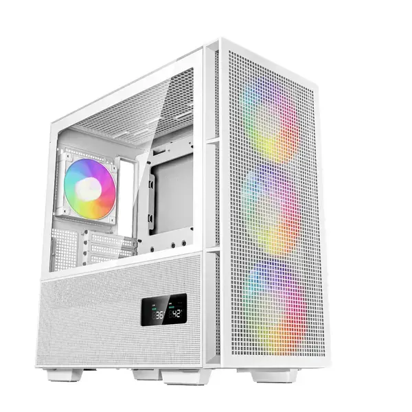 DeepCool кутия EATX CH560 Digital White A-RGB - R-CH560-WHAPE4D-G-1