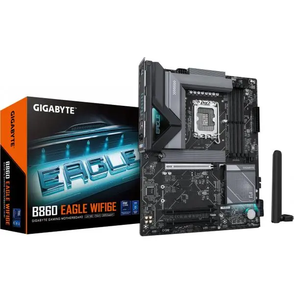 LGA1851 Gigabyte B860 EAGLE WIFI6E -  (К)  - B860 EAGLE WIFI6E (8 дни доставкa)