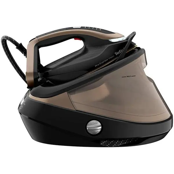 Парогенератор Tefal GV9820E0, вместимост на резервоара, 1.6 l, 180 g/min непрекъсната пара, 800 g/min парен удар, 3000W, черен