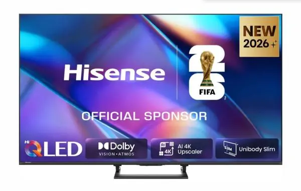 Hisense 55"A7S, 4K Ultra HD 3840x2160, Quantum Dot, Light Sensor,HDR 10+, HLG, Dolby Vision, Dolby Atmos - 55A7S
