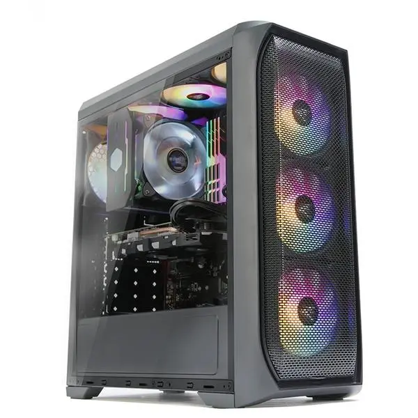 Zalman кутия за компютър Case ATX N5 MF 4 x 120mm Fixed RGB - ZM-N5-MF