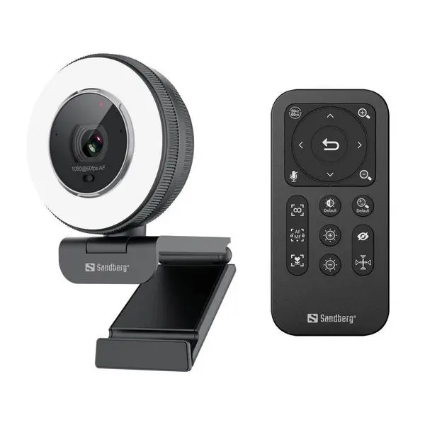 SANDBERG Уебкамера Streamer, Webcam Pro Elite, 2k, PTZ, с дистанционно - SNB-134-39