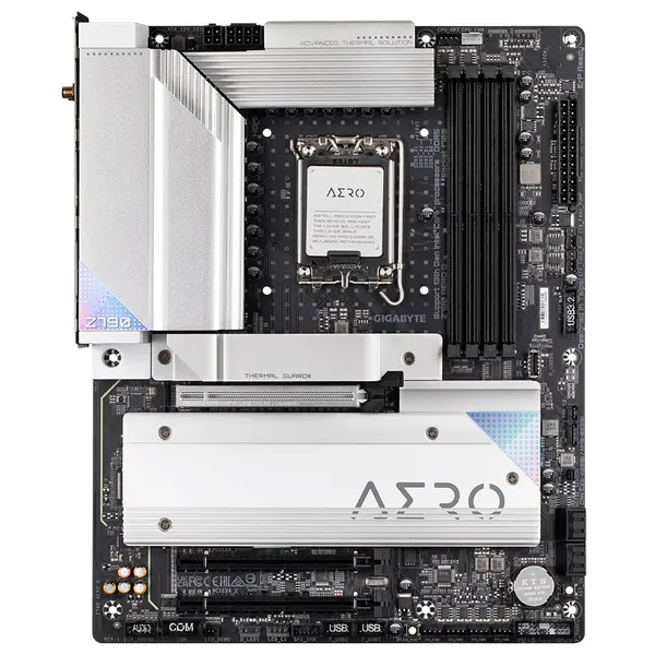 GIGABYTE Z790 AERO G LGA 1700, PCIe 5.0, ATX, Wi-Fi 6E, RGB Fusion, DDR5 - Z790 AERO G