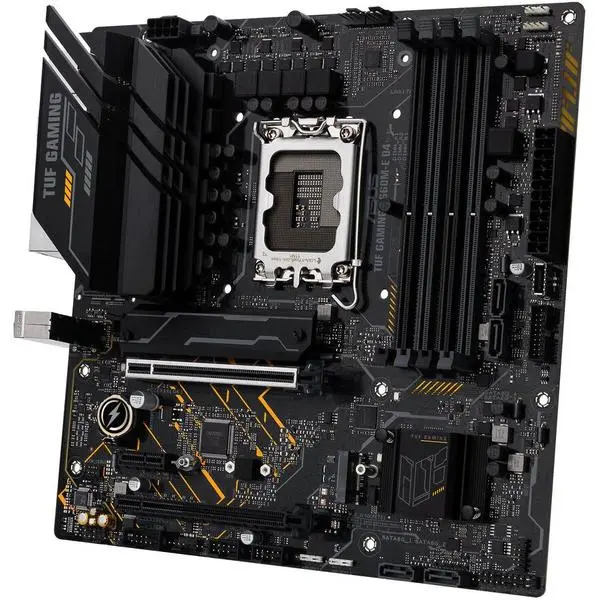 Модел: ASUS TUF GAMING B660M-E D4 (Intel, 1700, DDR4, mATX)