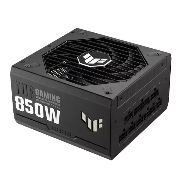 Захранване Asus TUF Gaming 850W Gold (90YE00S2-B0NA00), 850W, Active PFC, 80+ Gold, 135 mm вентилатор