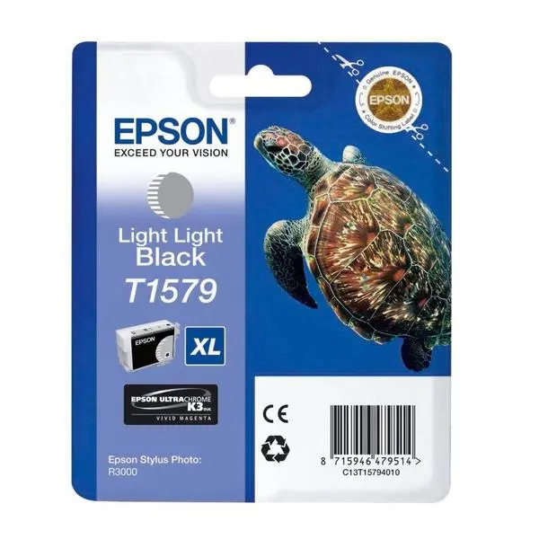Epson T1579 Light Light Black for Epson Stylus Photo R3000 - C13T15794010