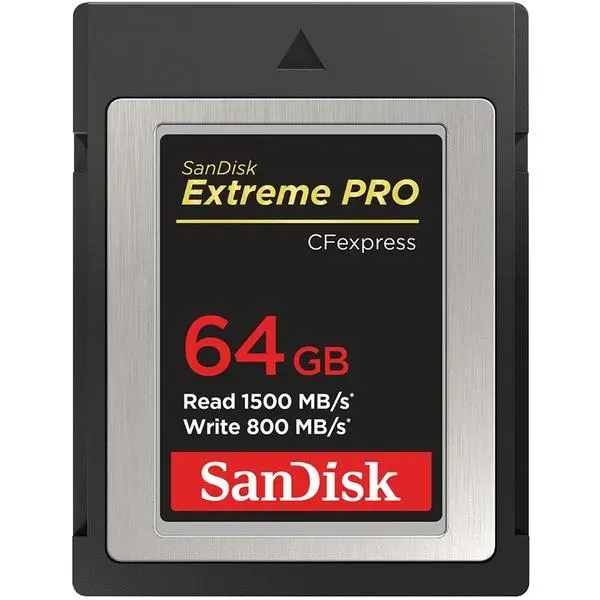 CARD 64GB SanDisk Extreme Pro 1500MB/s CFexpress -  (К)  - SDCFE-064G-GN4NN (8 дни доставкa)