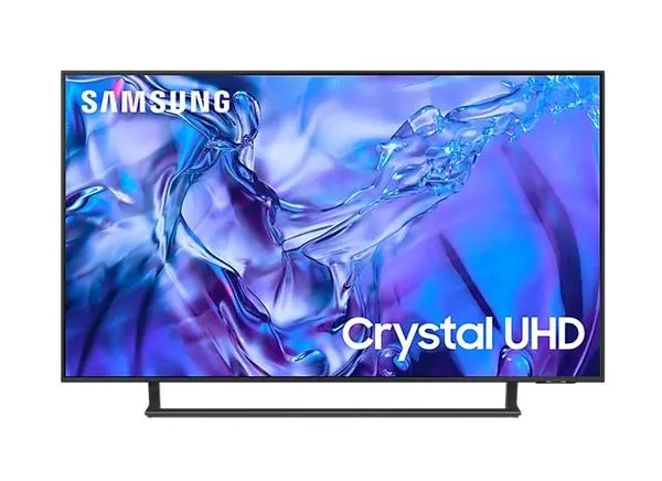 Samsung 43" 43DU8572 AI 4K UHD LED TV, SMART, 3xHDMI, 2xUSB, Wi-Fi 5, Bluetooth 5.2, Frameless, Black - UE43DU8572UXXH