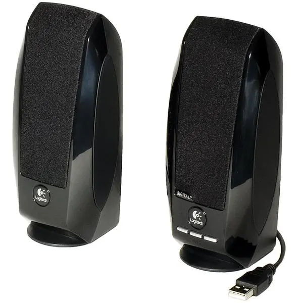 LOGITECH S150 Stereo Speakers - BLACK - USB - B2B - 980-000029