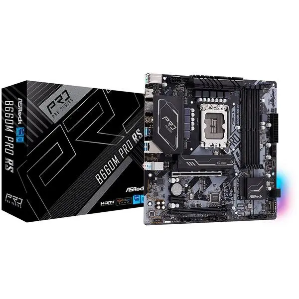 ASRock B660M Pro RS: Дънна платка, която предлага изключителна производителност и надеждност