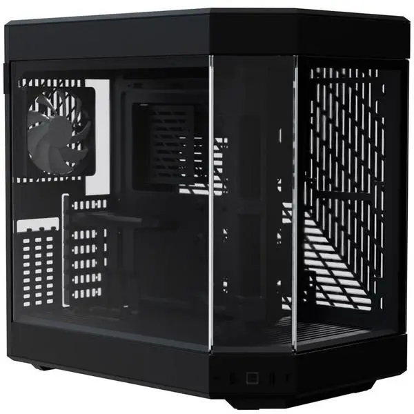 Кутия HYTE Y60 Tempered Glass, Mid-Tower, Черна - HYTE-CASE-GEHY-008