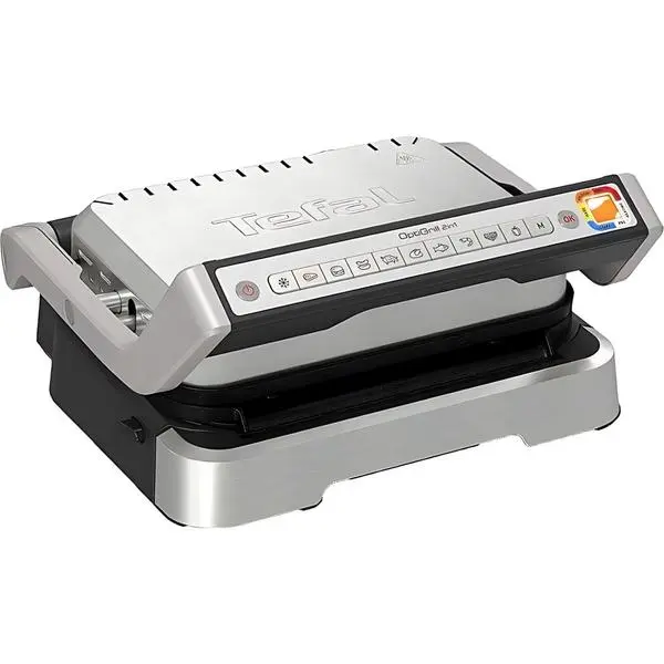 Грил преса Tefal GC772D30 OptiGrill, 9 програми, 4 регулируеми температури, автоматичен сензор, 2100W