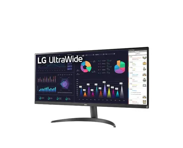 LG  34" UltraWide AG, IPS Panel, 5ms, 1ms MBR, 1000:1, 400 cd/m2, 21:9, 2560x1080, 100 Hz, HDR 10, sRGB over 99%  - 34WQ500-B