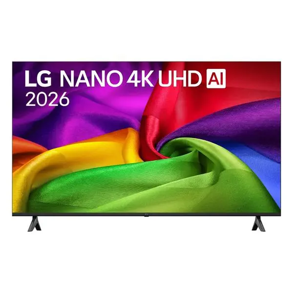 LG  55" 4K HDR UHD, 3840x2160, DVB-T2/C/S2, AI Alpha 7, HDR 10, webOS 26, ThinQ AI, VRR, ALLM, HGiG, WiFi - 55NU800B3LA