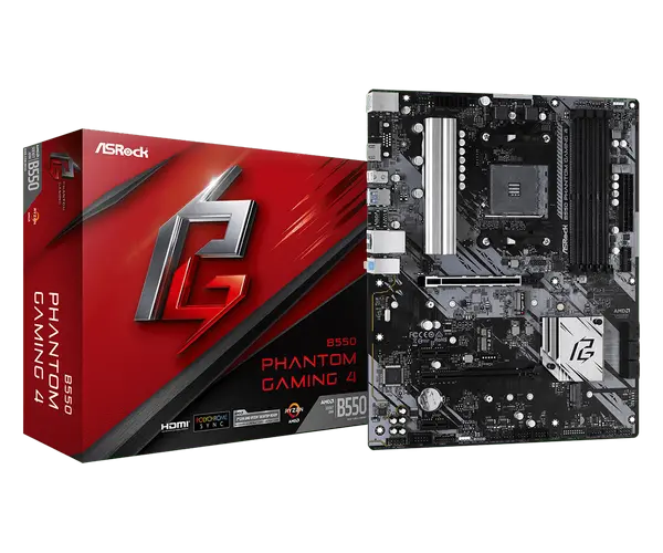 Дънна платка ASROCK B550 PHANTOM GAMING 4 - 65100