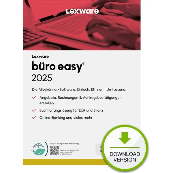 Lexware B?ro Easy 2025 - 1 Device, ABO - ESD -DownloadESD -  (К)  - 00897-2034 (8 дни доставкa)