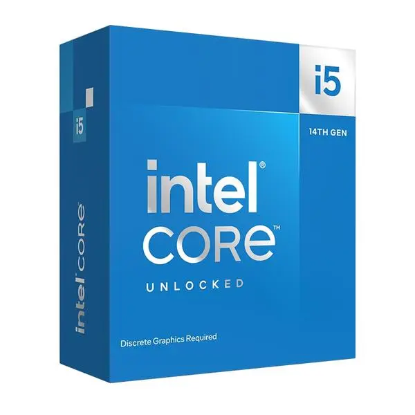 Intel Core i5-14600KF 14C/20T (eC 2.6GHz / pC 3.5GHz / 5.3GHz Boost, 24MB, 125W, LGA1700) - BX8071514600KF