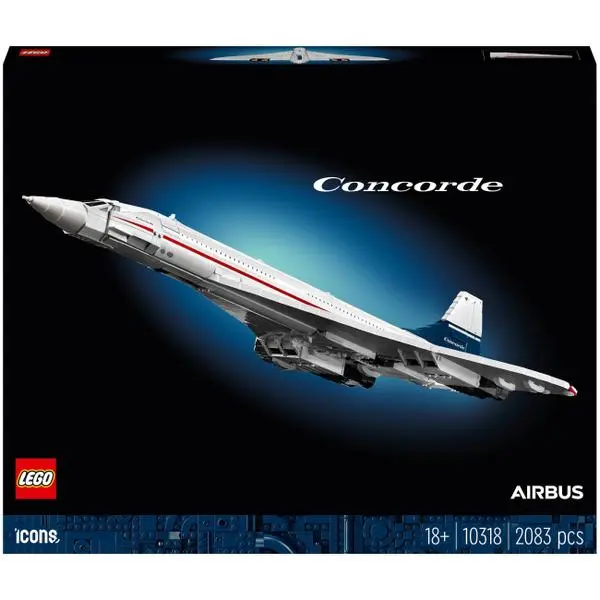 ## LEGO Icons Конкорд 10318: Отдайте почит на легендарния свръхзвуков самолет