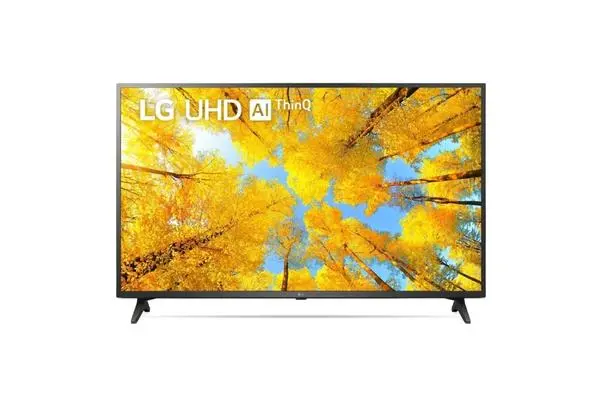 LG  50" 4K IPS UltraHD TV 3840 x 2160, DVB-T2/C/S2, webOS Smart TV, ThinQ AI, Quad Core Processor 4K - 50UQ75003LF