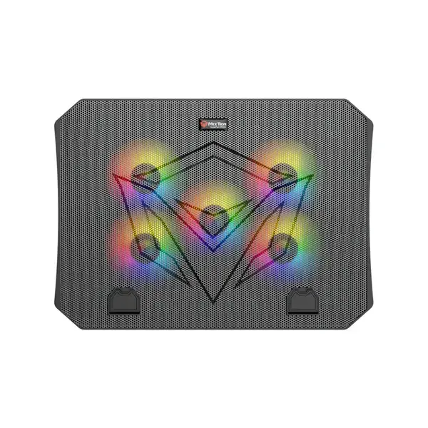 Meetion CP3030 Cooling Pad, Five fan with RGB back light, Adjustable inclination, Weight: 740g