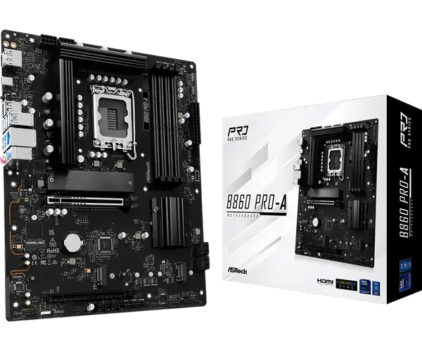 Дънна платка ASROCK B860 PRO-A /LGA1851 - 70769