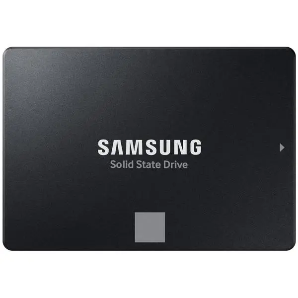 Памет SSD 500GB, Samsung 870 EVO (MZ-77E500B/EU), SATA 6Gb/s, 2.5" (6.35 cm), скорост на четене 560 MB/s, скорост на запис 530 MB/s