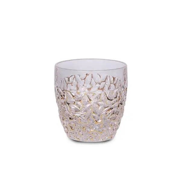 Чаша за уиски Bohemia 1845 Nicolette Golden Marble 350ml, 6 броя - 1001322