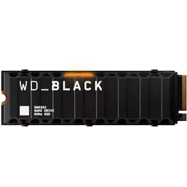 M.2 4TB WD Black SN850X NVMe PCIe 4.0 x 4 with Heatsink -  (К)  - WDS400T2XHE (8 дни доставкa)