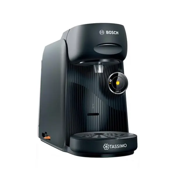 Кафемашина на капсули Bosch Tassimo Finesse Friendly TAS162E (Нарушена опаковка), 1400W, 0.7 л. капацитет на воден резервоар, LED дисплей, програма за отстраняване на котлен камък, черна