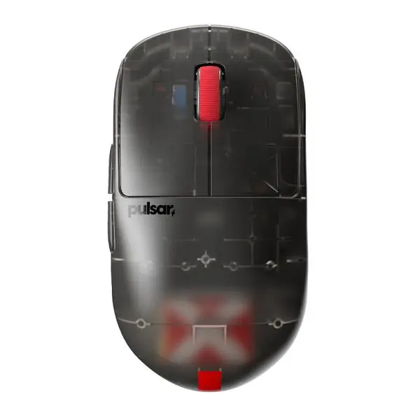 Pulsar Pulsar професионална геймърска мишка Wireless Mouse X2H Medium Clear Black [LTD 2000] 1K - PX2H2CB