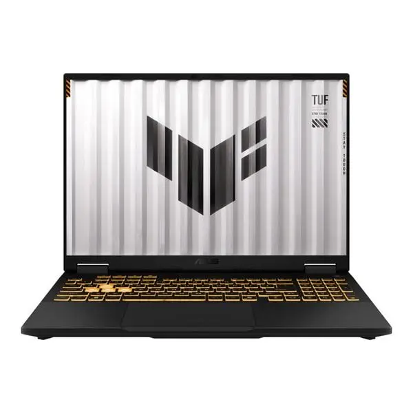 Лаптоп Asus TUF Gaming F16 FX608JPR-QT026 (90NR0NG1-M003E0)(сив), шестнадесетядрен Intel Core i7 14650HX 2.2/5.2 GHz, 16"(40.64cm) 2.5K WQXGA IPS Display & GF RTX 5070 8GB, 16GB DDR5, 1TB SSD NVMe, 3x USB 3.2 Gen 2 Type-A, No OS, 2.2kg