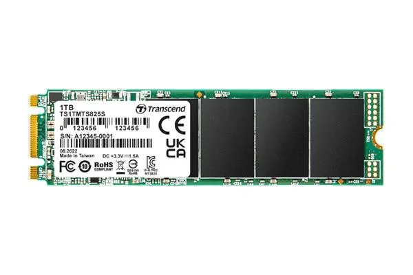 Transcend 1TB, M.2 2280 SSD, SATA3 B+M Key, TLC - TS1TMTS825S - (P)