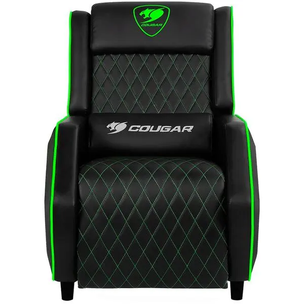COUGAR Ranger - Green XB, Gaming Sofa, Headrest & Lumbar Design, Breathable Premium PVC Leather - CG3MRANGXB0001