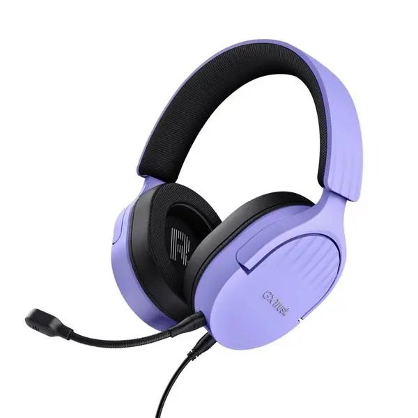 Trust GXT 489 Fayzo Headset Purple - Геймърска слушалка с микрофон