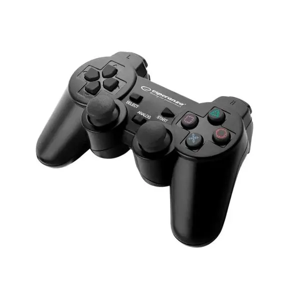 Геймпад Esperanza EGG107K, USB, за PC/PS3, черен