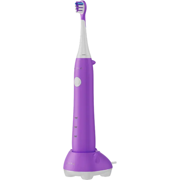 Wireless Tooth Brush, Violet, 3 Brush Heads, 600mAh, Function: Sensive, Clean, Whitening - ADB0009V