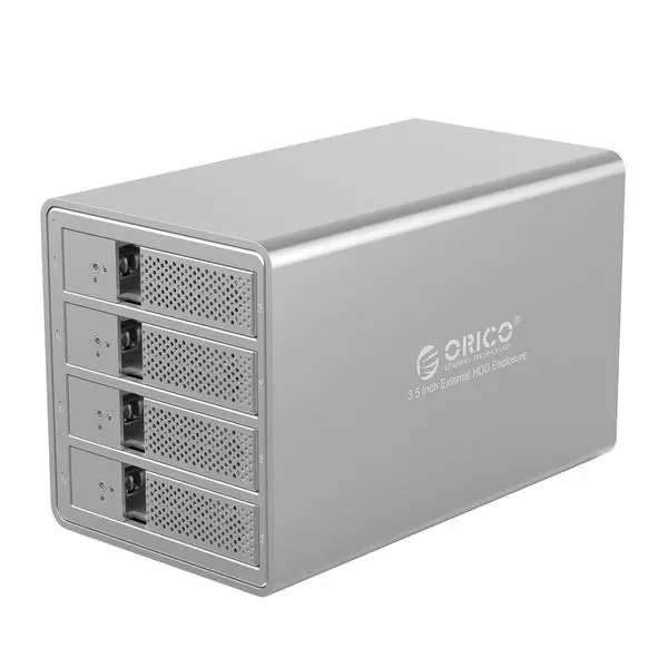 Orico Orico докинг станция Storage HDD Dock 4 BAY with RAID, Aluminium 9548RU3 - 9548RU3-EX-EU-BK-BP